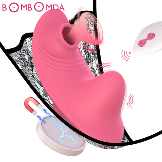 Clit Sucking Vibrator Remote Control Dildo Vibrators Panties for Women Clitoris Stimulator Adult Sex Machine Female Masturbator